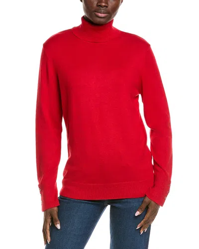 JOSEPH A BUTTON CUFF TURTLENECK