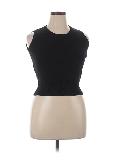 Pre-owned Joseph A Cardigan Sweater In Black