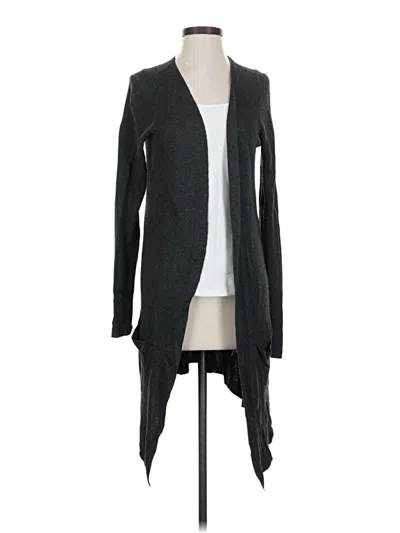 Pre-owned Joseph A Cardigan Sweater In Black