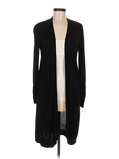 Pre-owned Joseph A Cardigan Sweater In Black