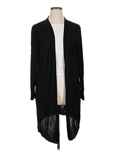 Pre-owned Joseph A Cardigan Sweater In Black