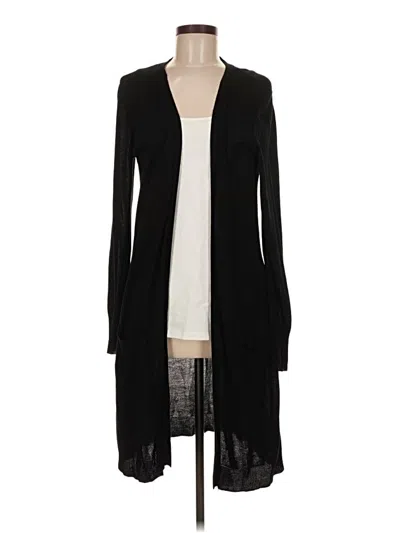 Pre-owned Joseph A Cardigan Sweater In Black
