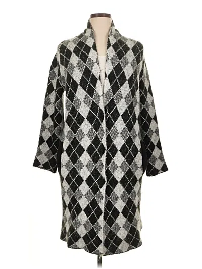 Pre-owned Joseph A Cardigan Sweater In Black