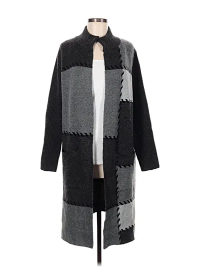 Pre-owned Joseph A Cardigan Sweater In Black