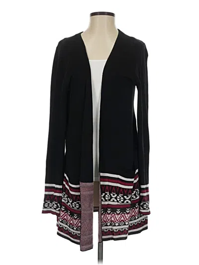 Pre-owned Joseph A Cardigan Sweater In Black