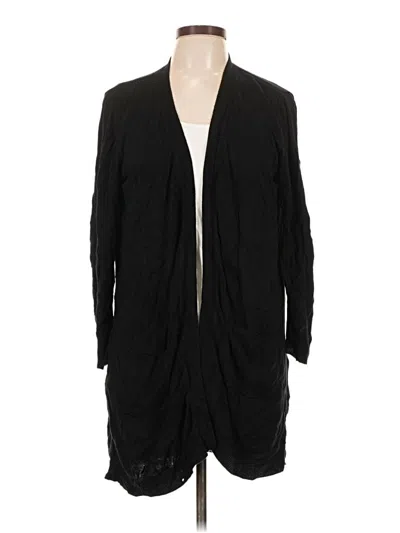 Pre-owned Joseph A Cardigan Sweater In Black