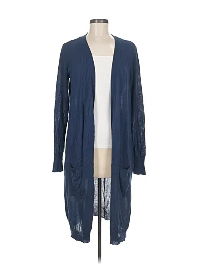 Pre-owned Joseph A Cardigan Sweater In Blue