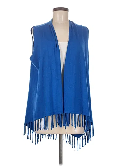 Pre-owned Joseph A Cardigan Sweater In Blue