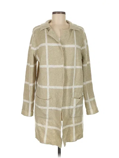 Pre-owned Joseph A Cardigan Sweater In Brown