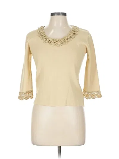 Pre-owned Joseph A Cardigan Sweater In Brown