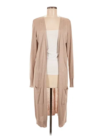 Pre-owned Joseph A Cardigan Sweater In Brown