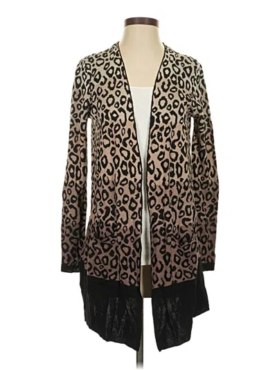 Pre-owned Joseph A Cardigan Sweater In Brown