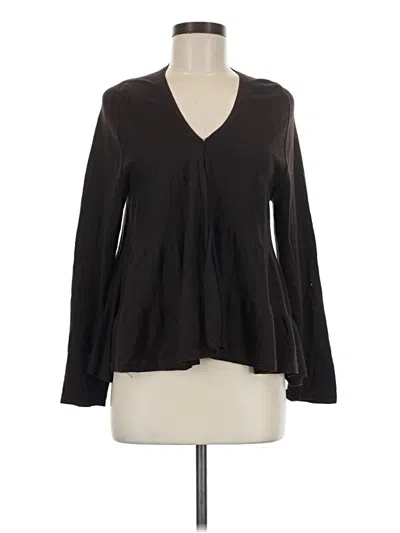 Pre-owned Joseph A Cardigan Sweater In Brown