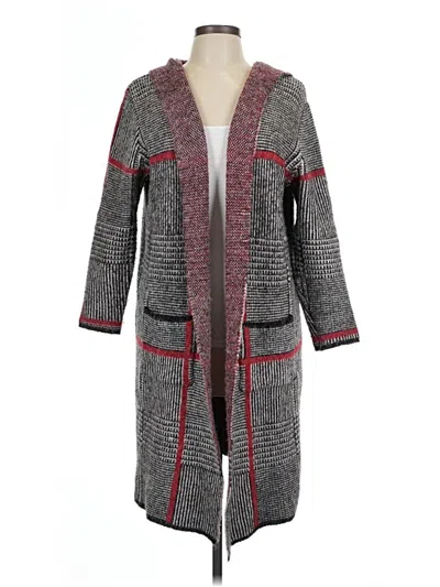 Pre-owned Joseph A Cardigan Sweater In Gray