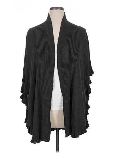 Pre-owned Joseph A Cardigan Sweater In Gray