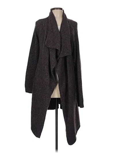 Pre-owned Joseph A Cardigan Sweater In Gray