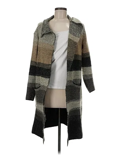 Pre-owned Joseph A Cardigan Sweater In Gray