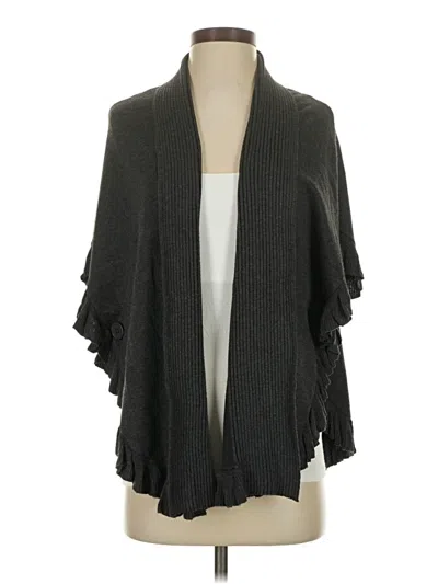 Pre-owned Joseph A Cardigan Sweater In Gray