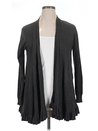 Pre-owned Joseph A Cardigan Sweater In Gray