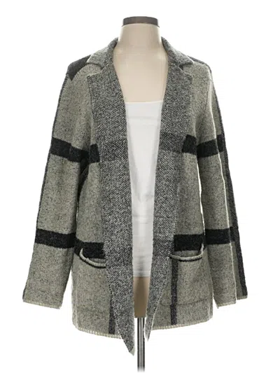 Pre-owned Joseph A Cardigan Sweater In Gray