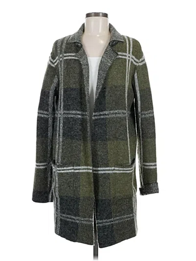 Pre-owned Joseph A Cardigan Sweater In Green