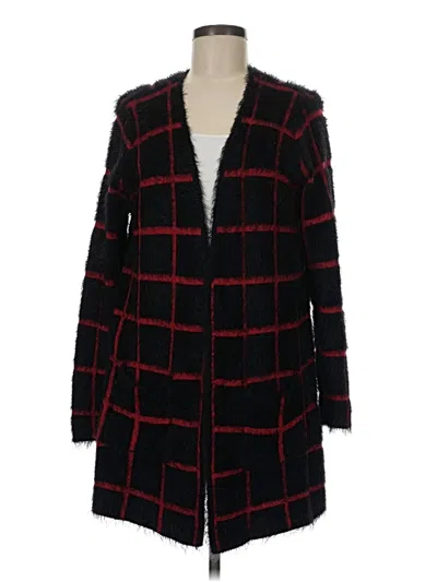 Pre-owned Joseph A Cardigan Sweater In Red
