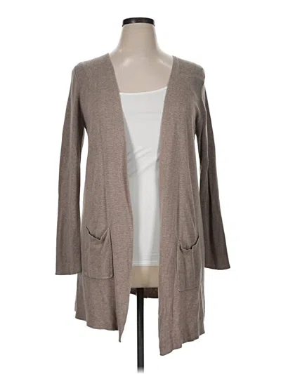 Pre-owned Joseph A Cardigan Sweater In Tan