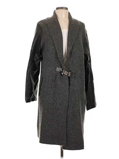 Pre-owned Joseph A Coat In Gray