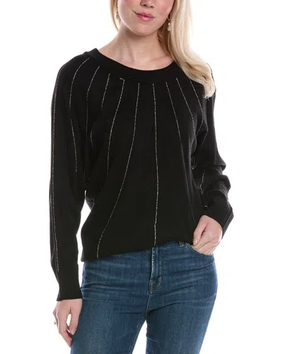 Joseph A . Dolman Sweater In Black