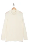 Joseph A Essential Fine Gauge Turtleneck Sweater In White