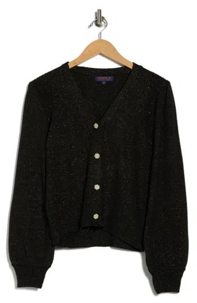 Joseph A Faux Pearl Button Cardigan