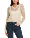 Joseph A . Knit Top In Neutral