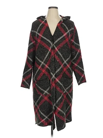 Pre-owned Joseph A Poncho In Red