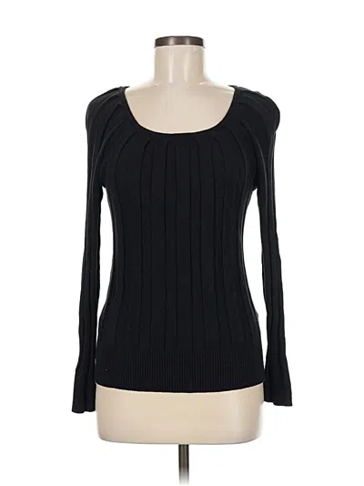 Pre-owned Joseph A Pullover Sweater In Black