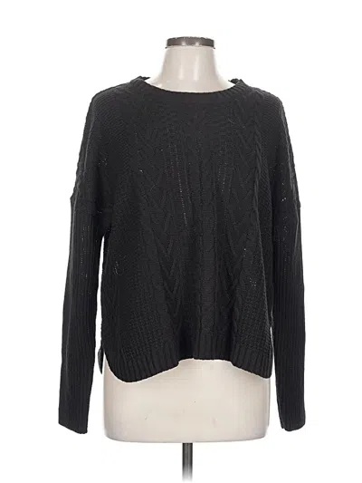 Pre-owned Joseph A Pullover Sweater In Black