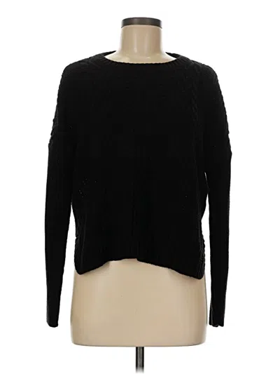 Pre-owned Joseph A Pullover Sweater In Black