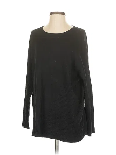 Pre-owned Joseph A Pullover Sweater In Black