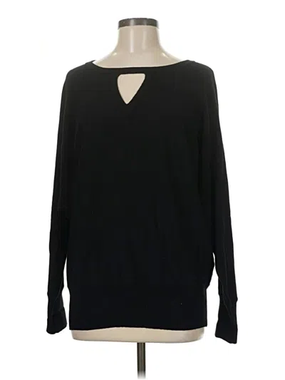 Pre-owned Joseph A Pullover Sweater In Black