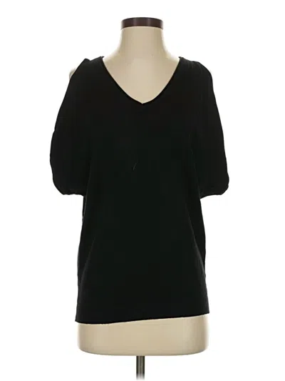 Pre-owned Joseph A Pullover Sweater In Black