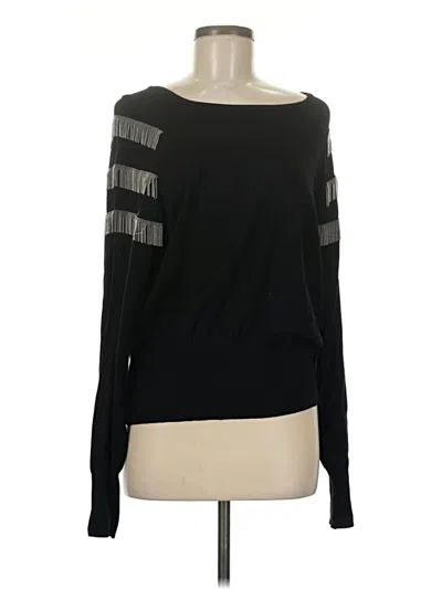 Pre-owned Joseph A Pullover Sweater In Black