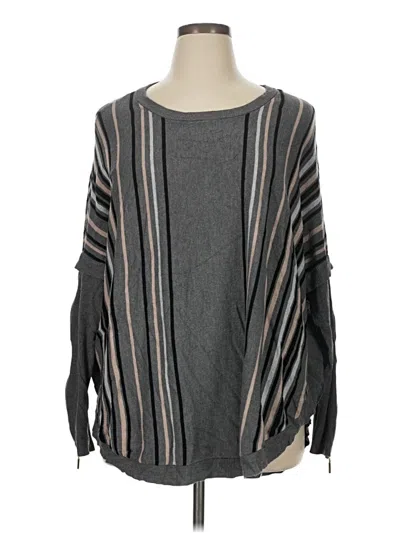 Pre-owned Joseph A Pullover Sweater In Gray