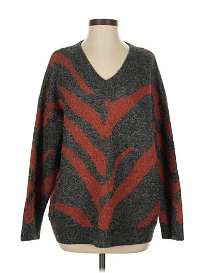 Pre-owned Joseph A Pullover Sweater In Gray