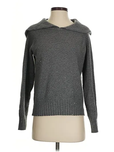 Pre-owned Joseph A Pullover Sweater In Gray