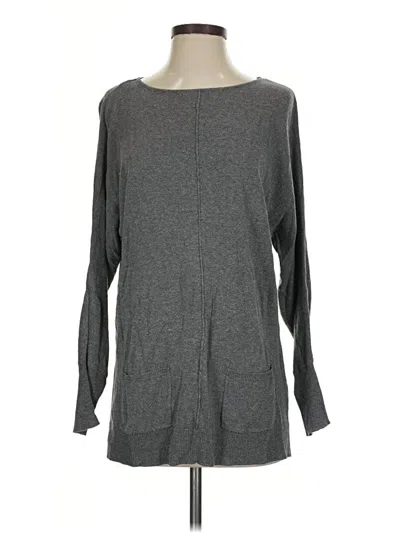 Pre-owned Joseph A Pullover Sweater In Gray