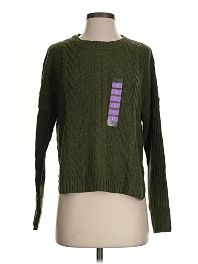 Pre-owned Joseph A Pullover Sweater In Green