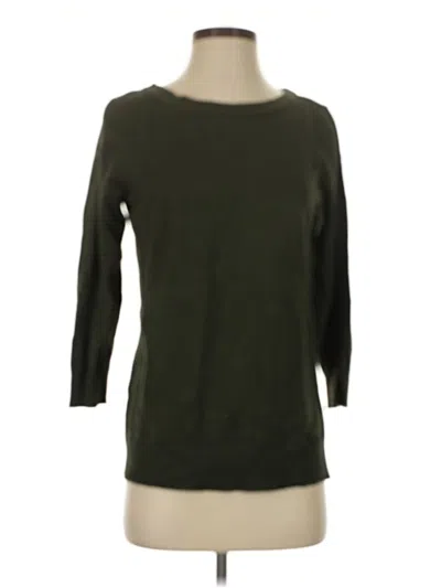 Pre-owned Joseph A Pullover Sweater In Green