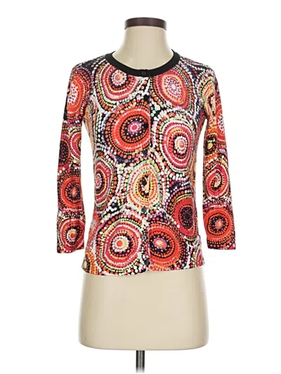 Pre-owned Joseph A Pullover Sweater In Orange