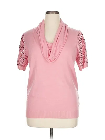 Joseph A Pullover Sweater In Pink