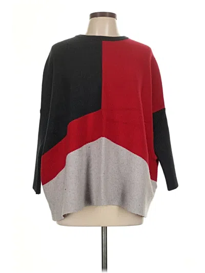 Pre-owned Joseph A Pullover Sweater In Red