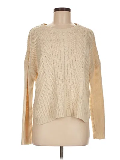 Pre-owned Joseph A Pullover Sweater In Tan